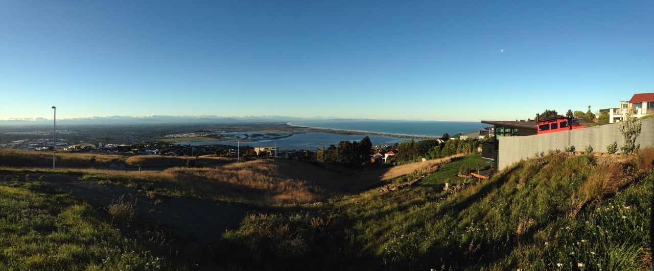 Christchurch panorama from Mt. Pleasant.