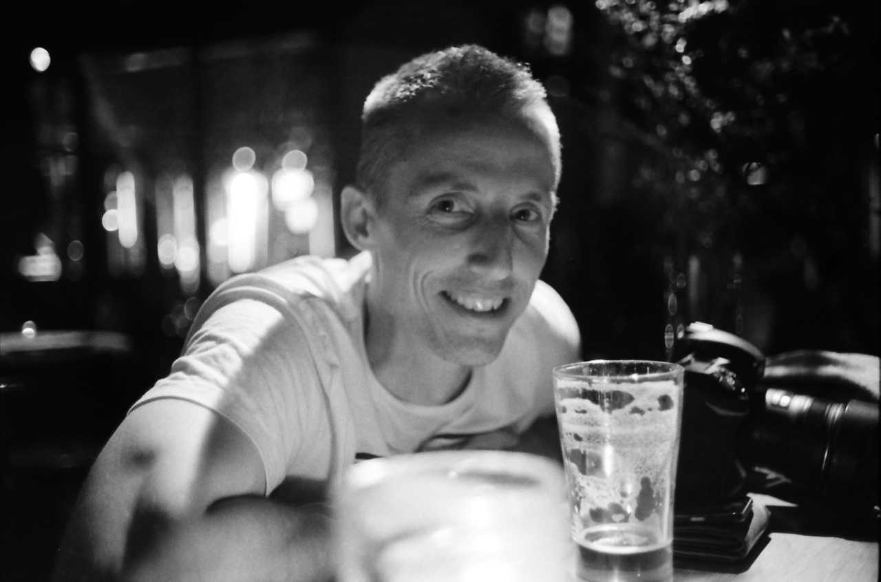 Finally met Johannes in person. We&rsquo;ve been Flickr friends for 8 years. Very fun evening in Hamburg!