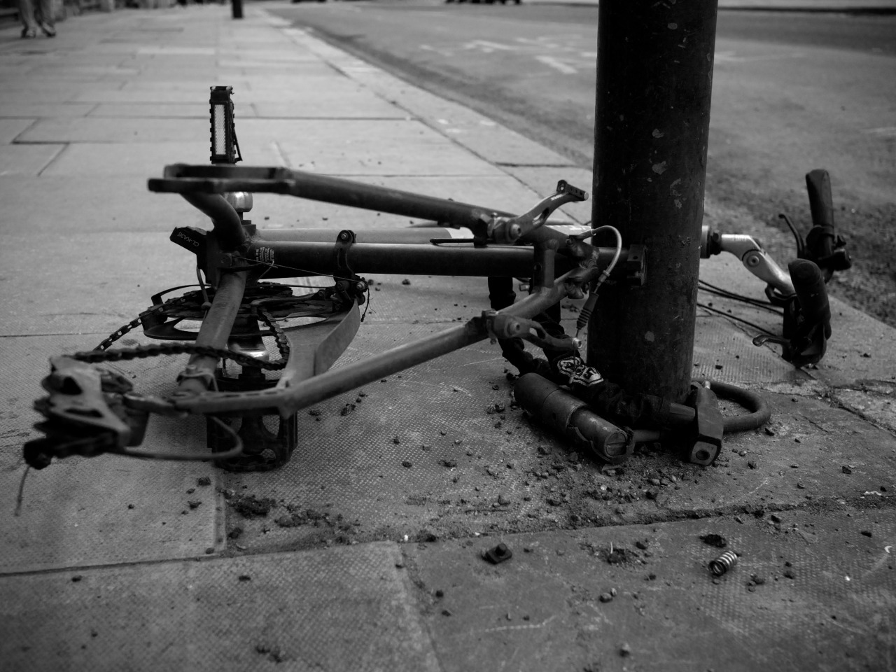 How to properly lock a bike in London - and what happens when you don&rsquo;t.
These are pretty common sights all over London.