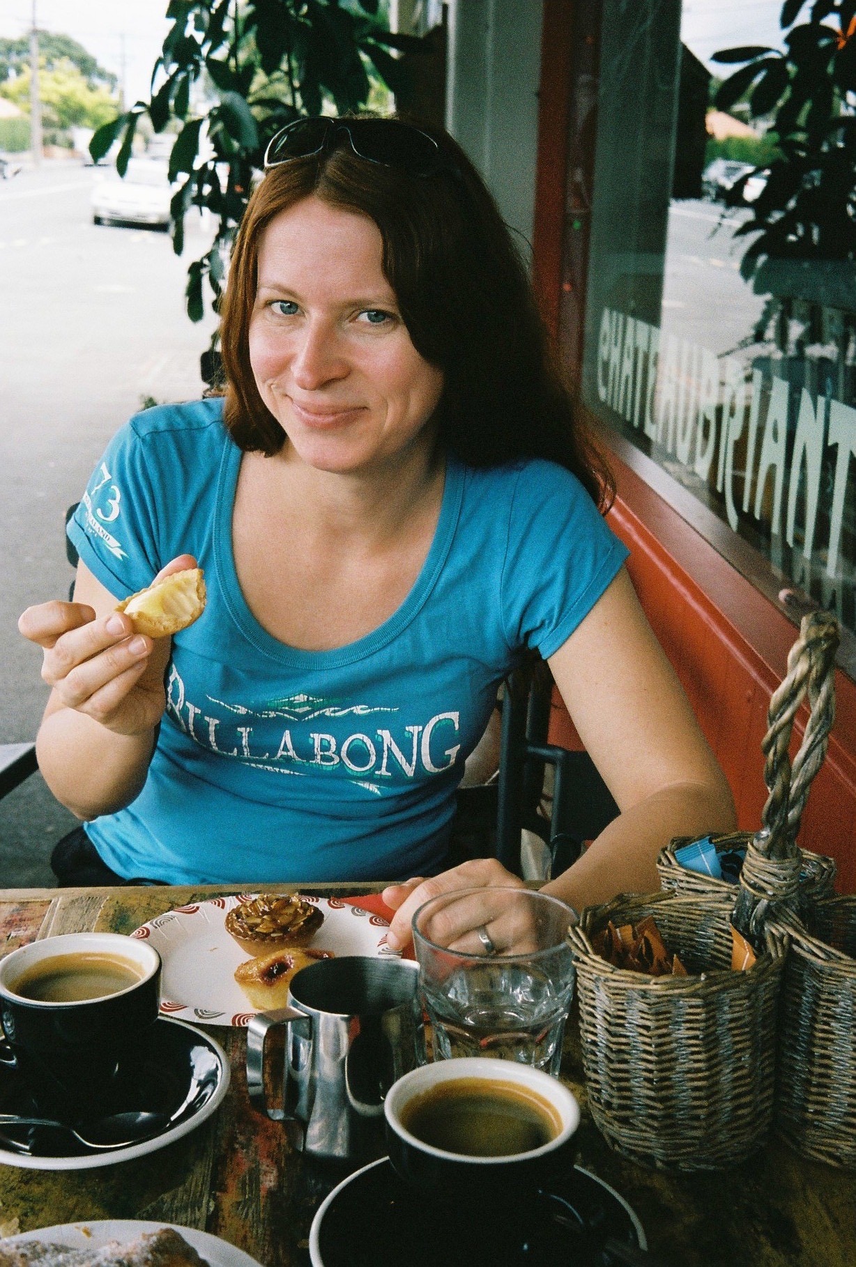 We paid a visit to Chateaubriant, a little French café/bistro in Devonport, Auckland, which we used to live almost right next to. And yep: they still make delicious food and coffee.