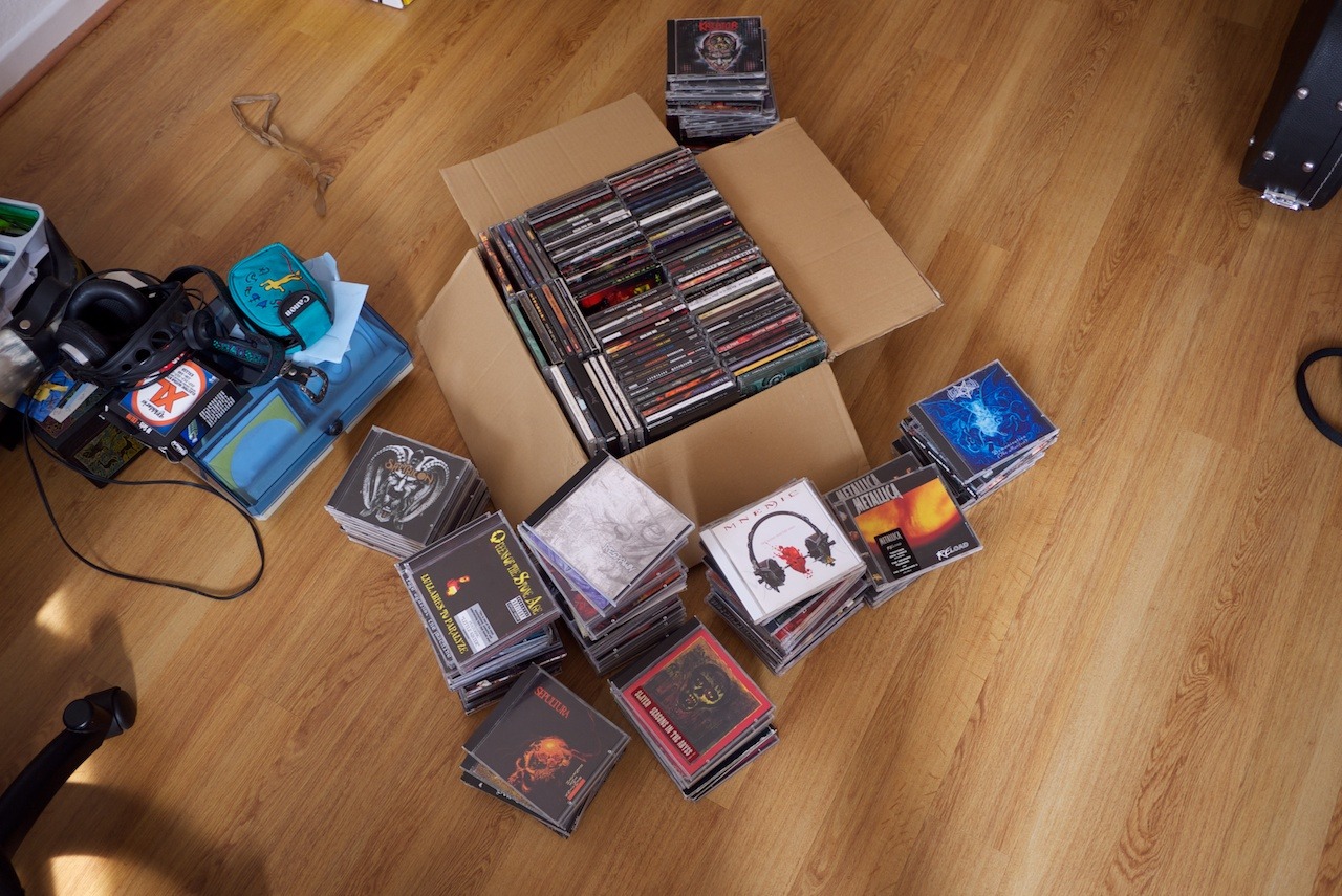 These photos were taken during my CD import- and archive-session a while back. It was time to copy the music from all the CDs onto my hard-drive that I didn&rsquo;t import before we left for Australia and New Zealand.
Since we left, we haven&rsquo;t been...