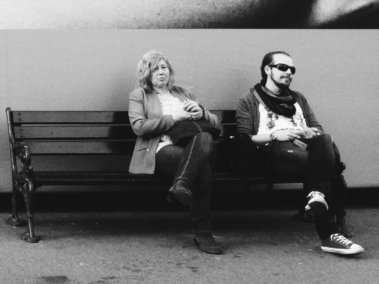 I only now noticed, that the guy from today&rsquo;s photo shows me the middle finger. Cheeky bastard!