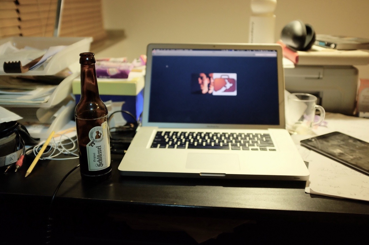 64/365: Late night skyping across the globe.