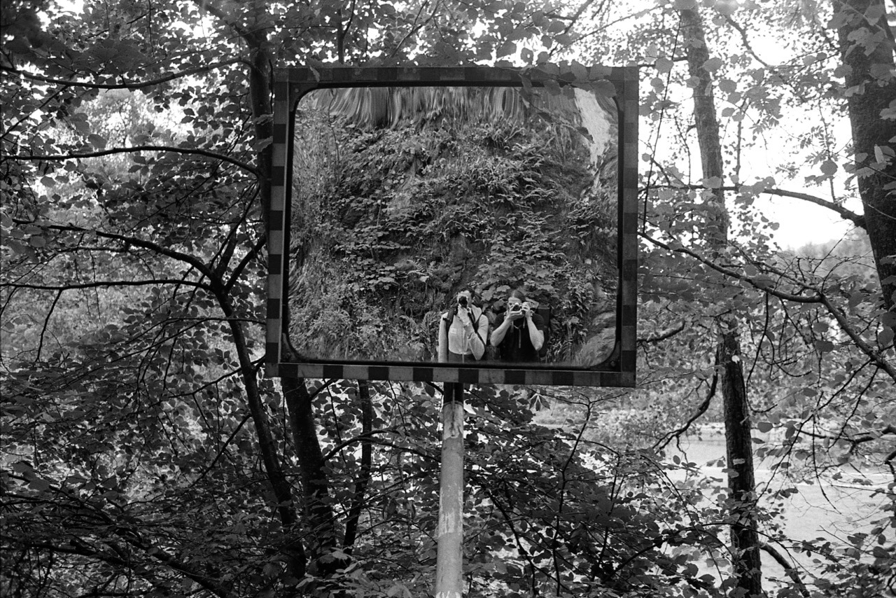 Photo-nerds in the woods.