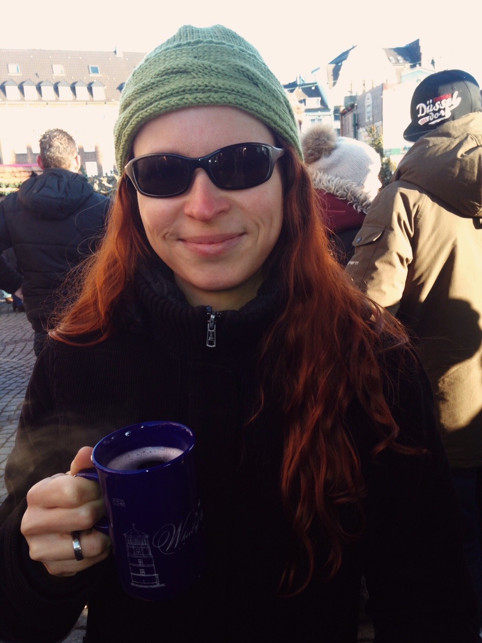 I took a few photos on our walk through D&uuml;sseldorf today. The weather was cold and beautiful.