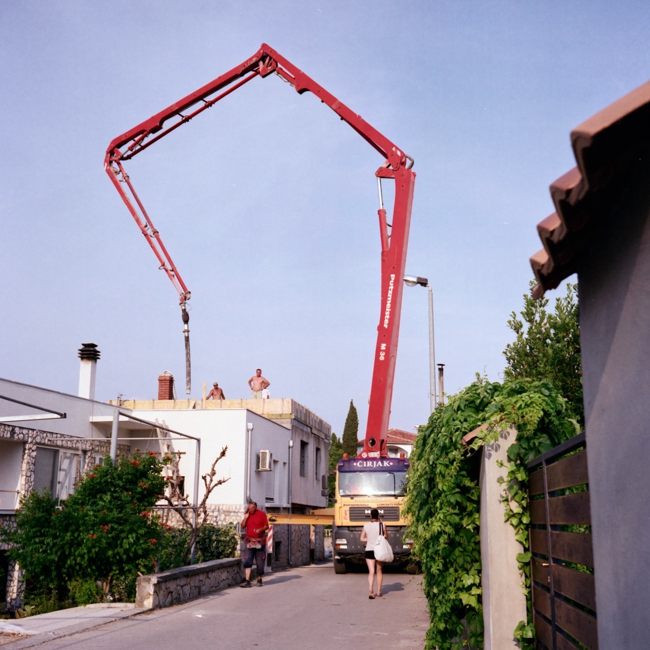 Another colour frame from Croatia. June 2017.