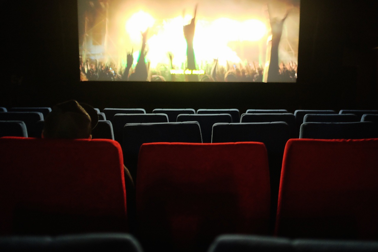 Watching As The Palaces Burn at the Bambi cinema.