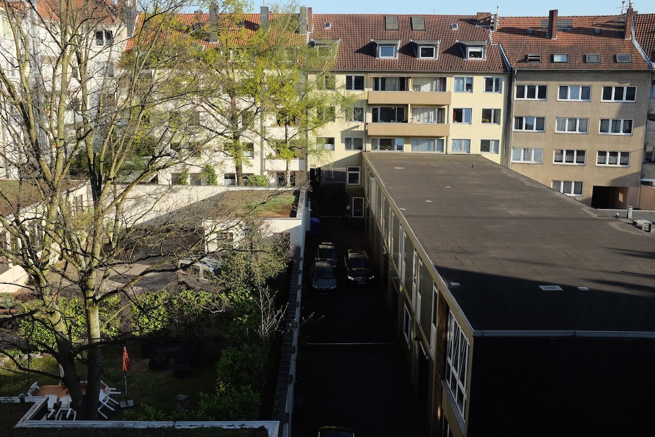 111/365: Rear window, April.