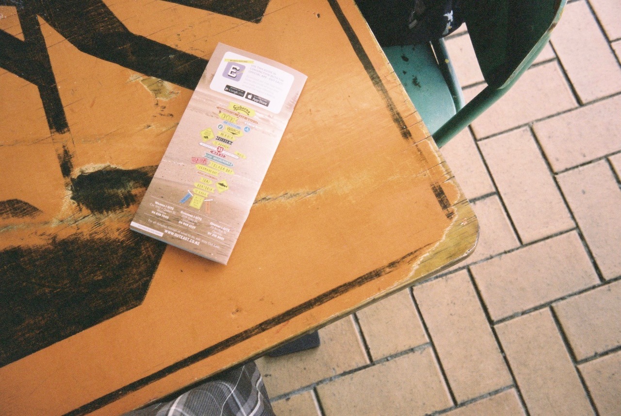 The app (iOS, Android) I&rsquo;ve been working on, advertised in the local brochure.