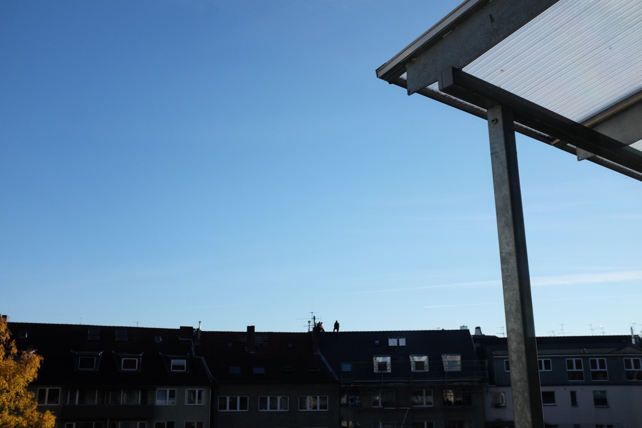 306/365: Finde die Dachdecker.