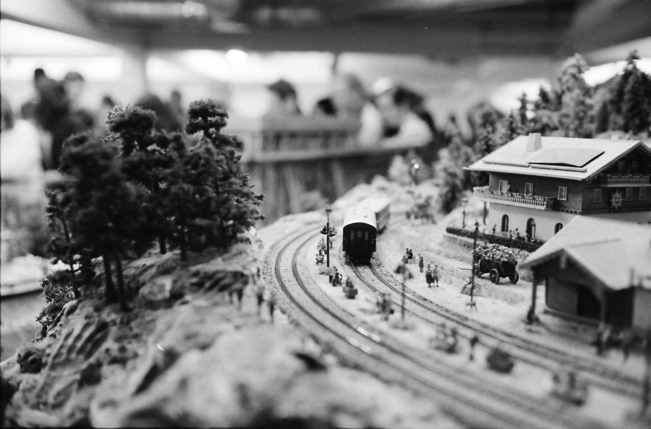 At the Miniatur Wunderland, Hamburg.