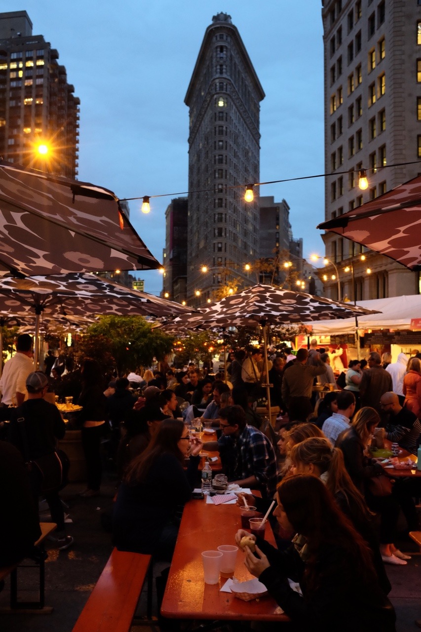 138/365: Dining at the street food market at the Flatiron building.
The day started with breakfast at Square Diner in Tribeca, a classic as-in-the-movies type diner. After that we went over to Sacred Tattoo and their gallery, where D Randall Blythe...