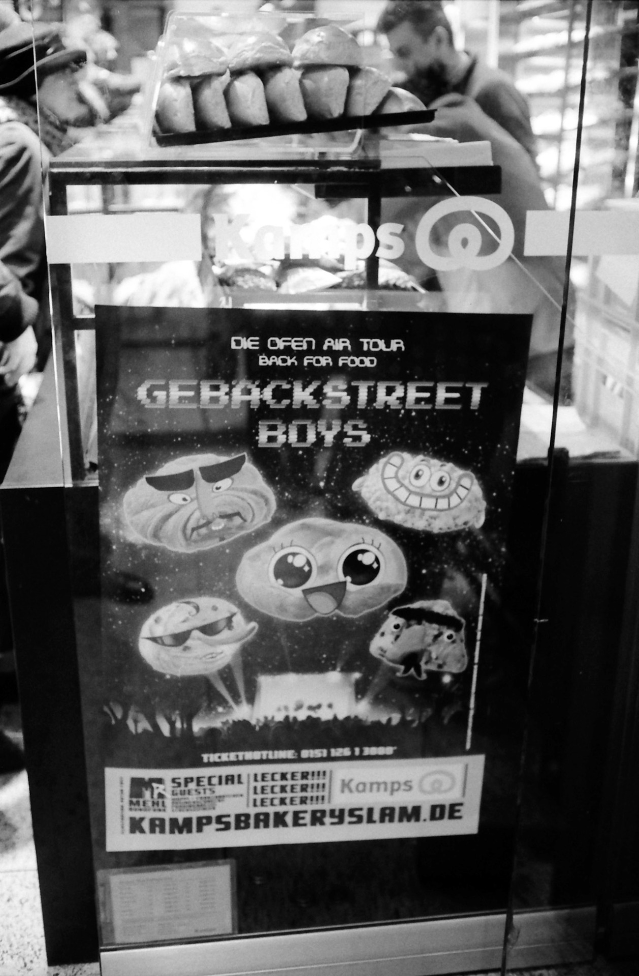 Geb&auml;ckstreet Boys. Ofen Air Tour. Back For Food. Lecker!!! Lecker!!! Lecker!!!