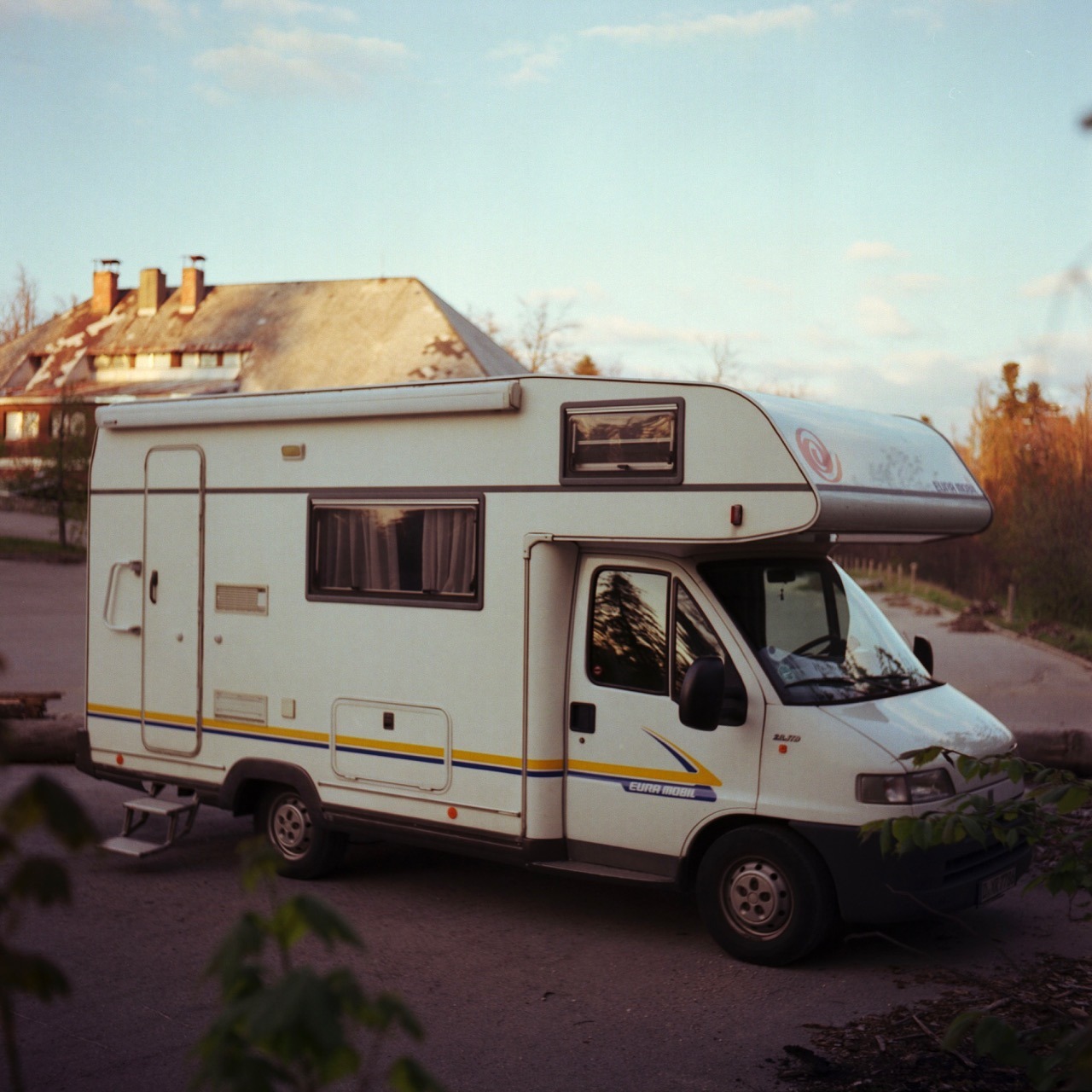 Camping spot, part 1. Slovenia, May 2017.