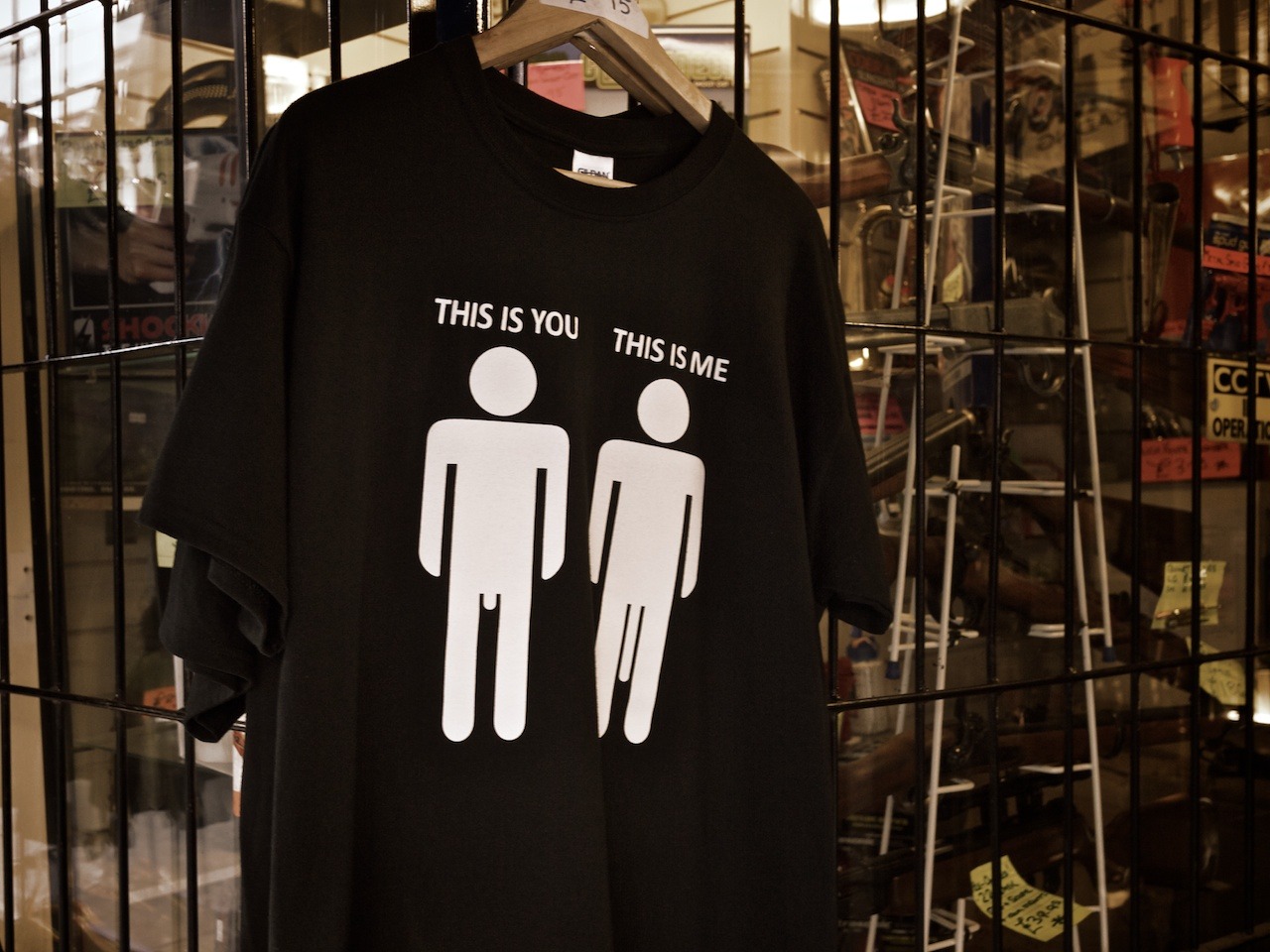 This is you. This is me.