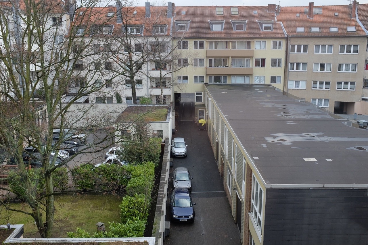 54/365: Rear window, February.