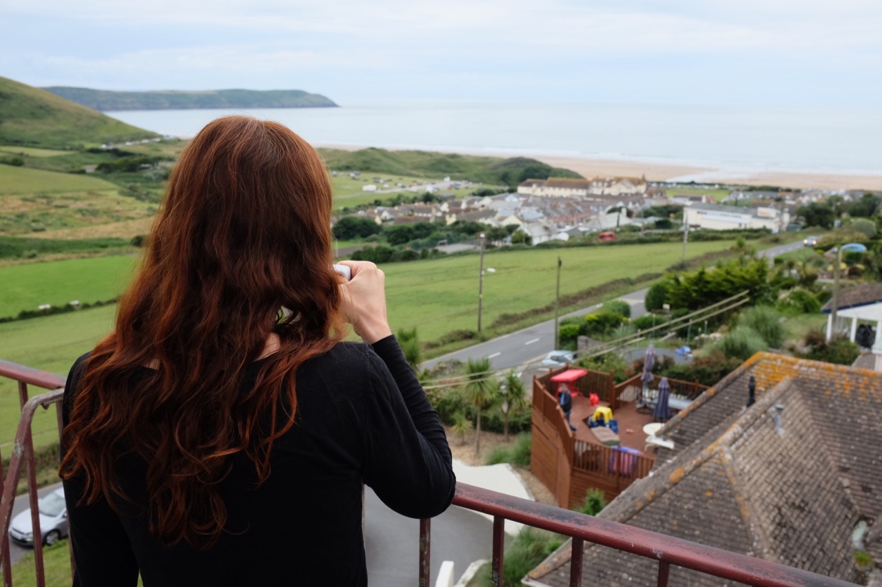 204/365: We got a room with a view in our hotel in Woolacombe, where the wedding takes place.
