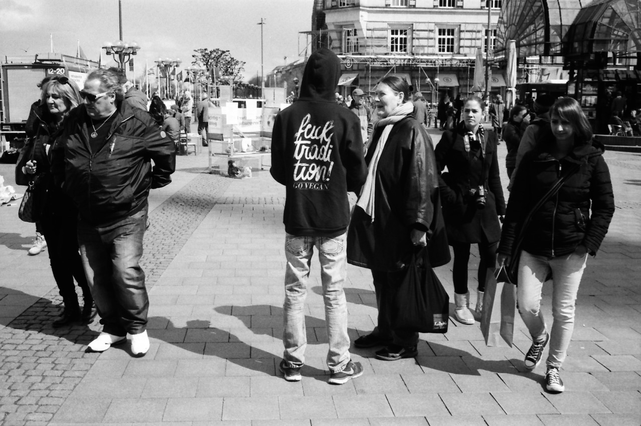 Fuck tradition! Go Vegan!