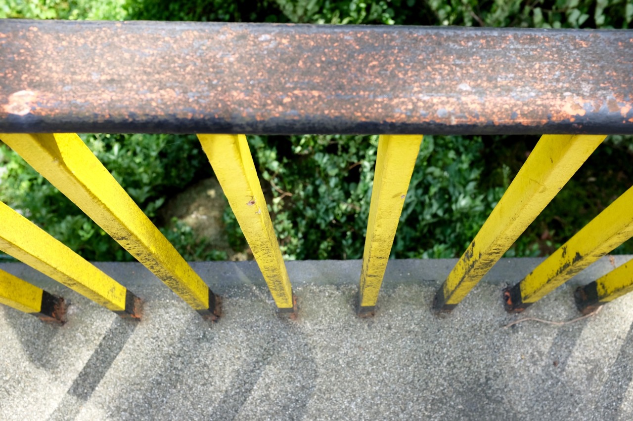 160/365: A handrail. I liked the lighting and tones.