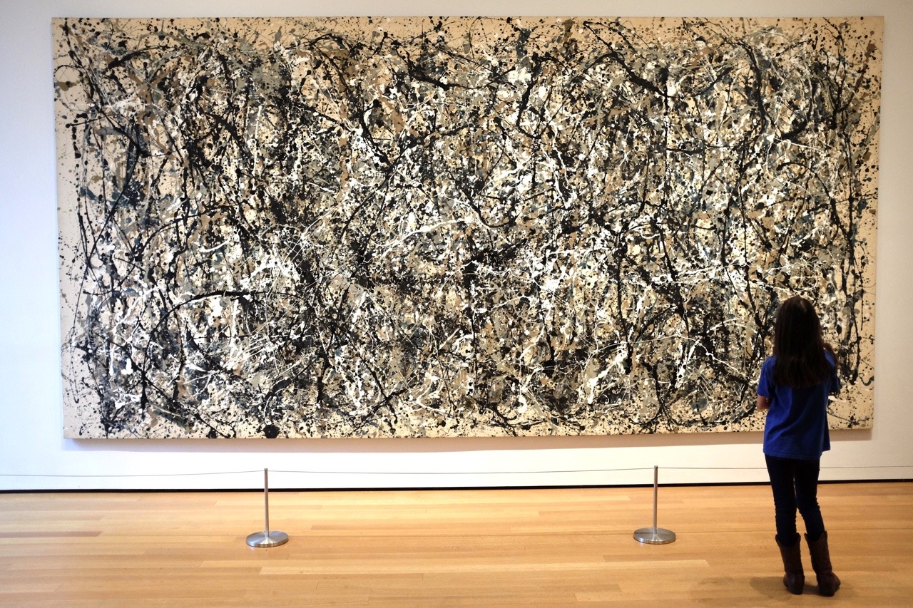 136/365: At the MoMA.
This painting is One: Number 31 by Jackson Pollock. I really like it. Mostly I think because it stimulates my mind to imagine how it was created. And then I’m reminded of The Big Lebowski.
But this wasn’t my favourite painting...
