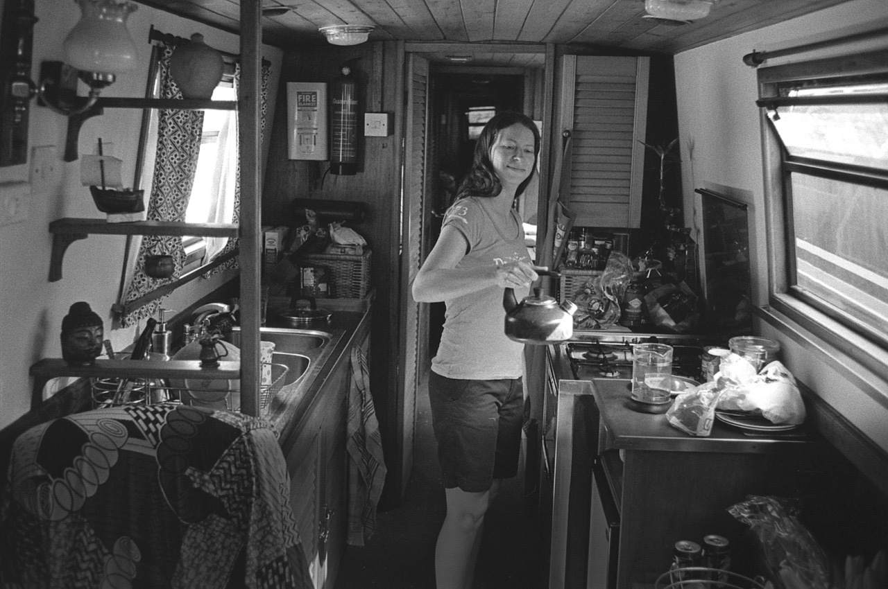 Boat life. London, August 2015.