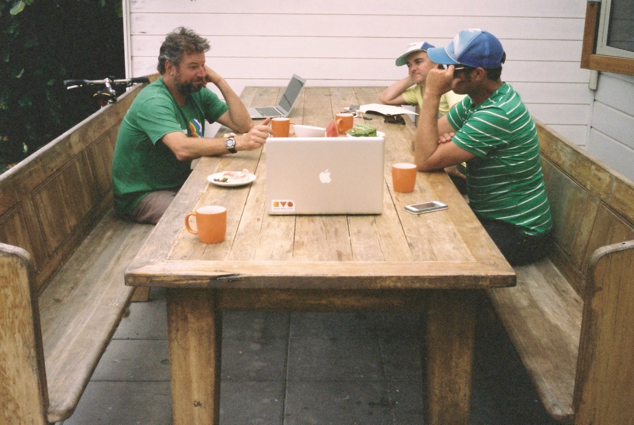 Meeting with part of the Rankers crew. At The Church, again.
