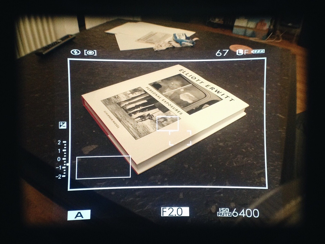 57/365: Currently in focus.
By the way, that’s what it looks like to see through the X100s’ hybrid viewfinder.