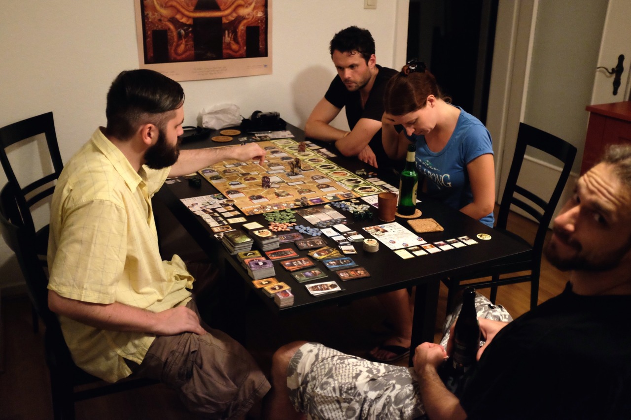 184/365: Arkham Horror.
It was probably one of the hottest days of the year. But the five of us were like: &ldquo;Fuck it! We play a board game inside!&rdquo;. And at least there was a fan. Because outside wasn&rsquo;t any cooler on this Friday night.
We decided to...