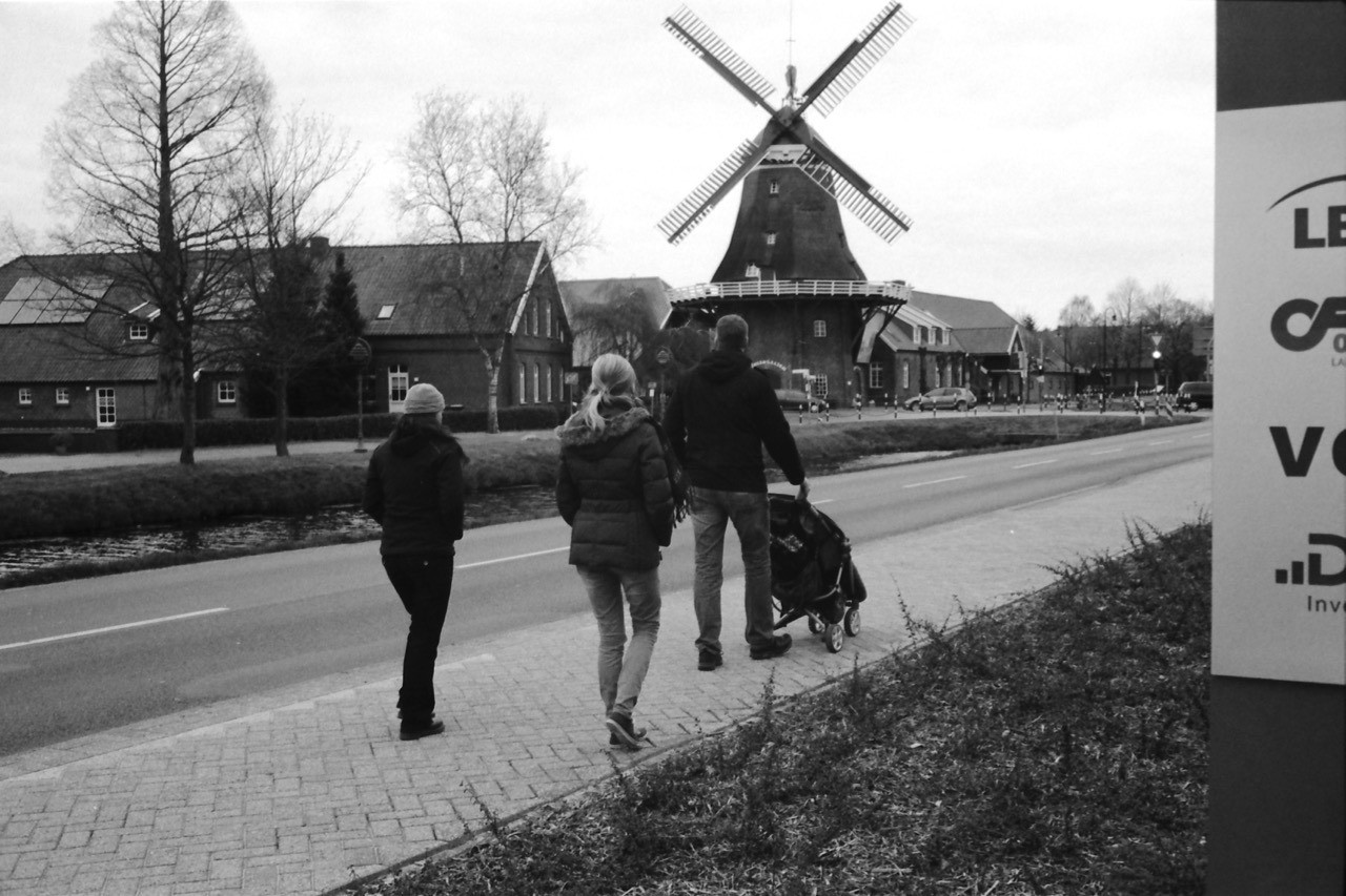 First destination: visiting friends in Ostfriesland.