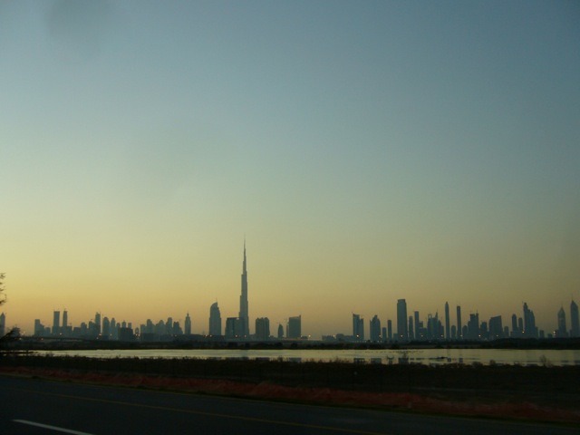 My mother just sent me this picture she took of the Dubai skyline.
Well done, Mom!