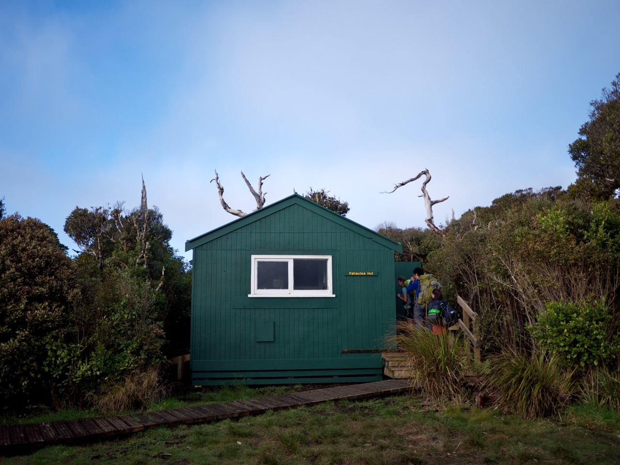 Nicole and I went on a little tramping trip to Pirongia forest park a couple of weeks ago. Spent one night in a cosy little hut.
You can see all photos on Flickr.